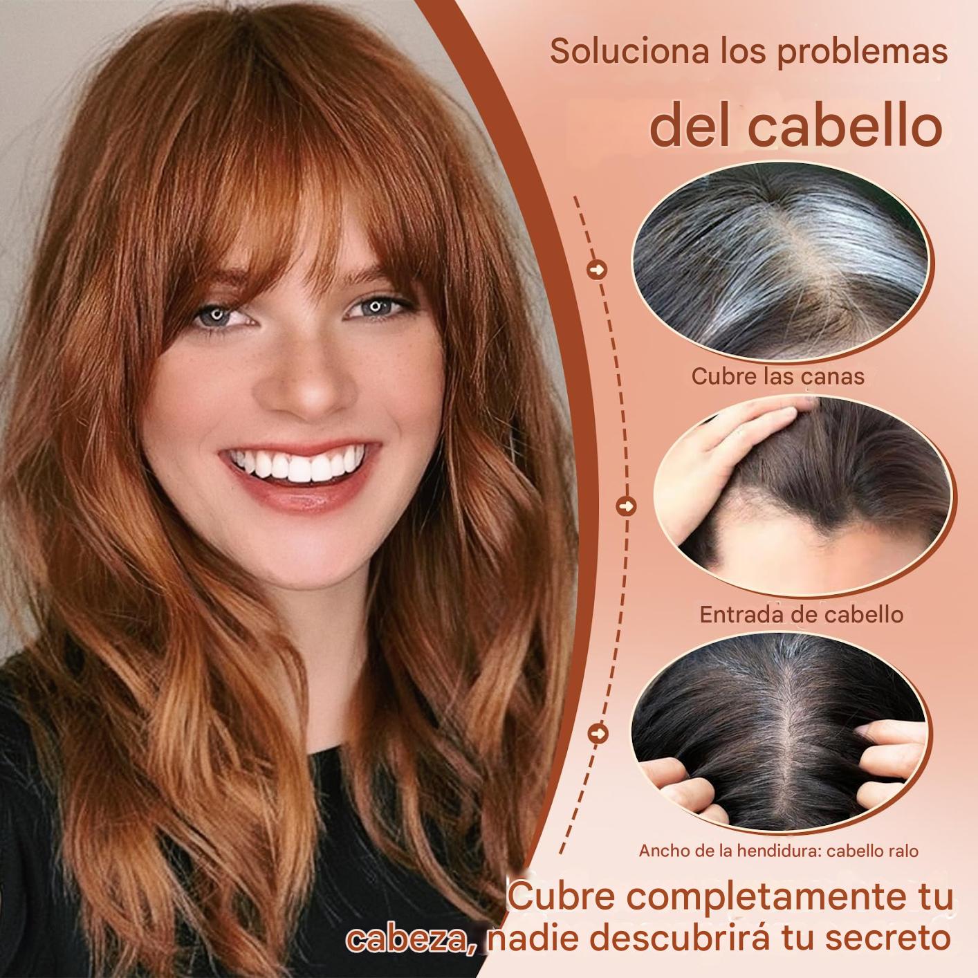 Flequillo postizo con sujeción de clip – Fácil de poner, imposible de notar OFERTA UNICA🎁40% DCTO
