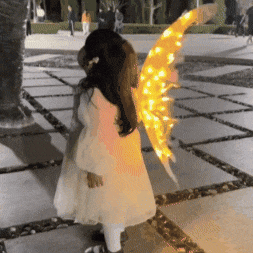 Alas de hada con luz y movimiento real - Ajustables y mágicas para este Halloween 🎃 34% DCTO